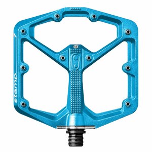 Crankbrothers Stamp 7 Pedale Large Electric Blue