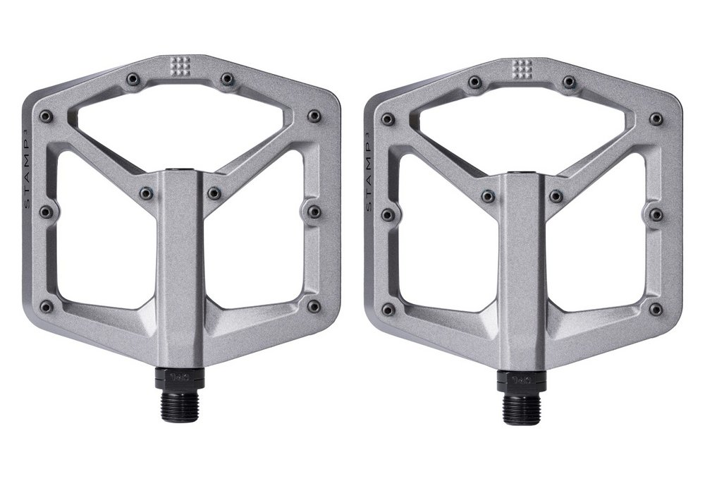Crankbrothers Stamp 3 Pedale Small Magnesium Grey